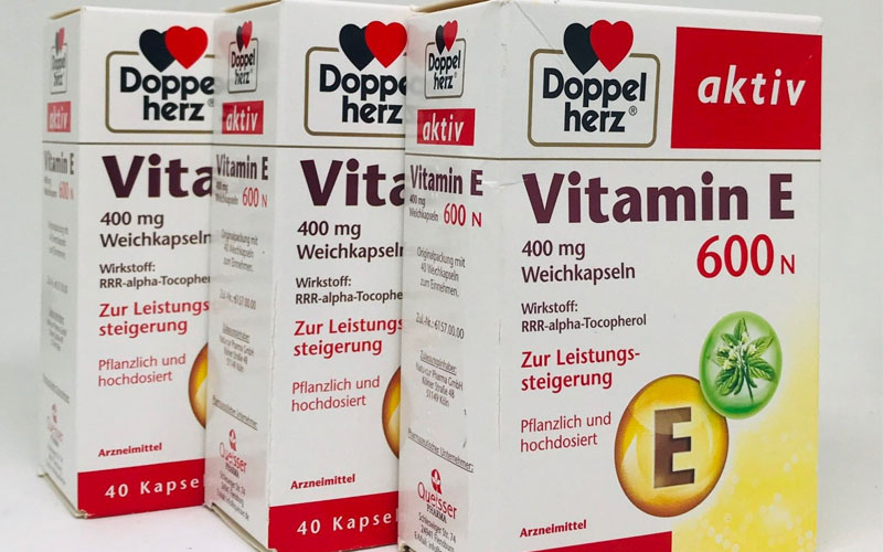Uống vitamin E 600N Doppel