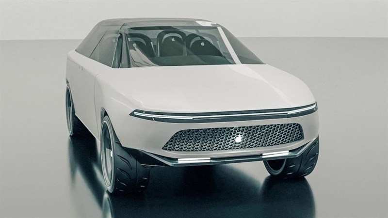 Lộ diện bản render thiết bị không người lái Apple Car