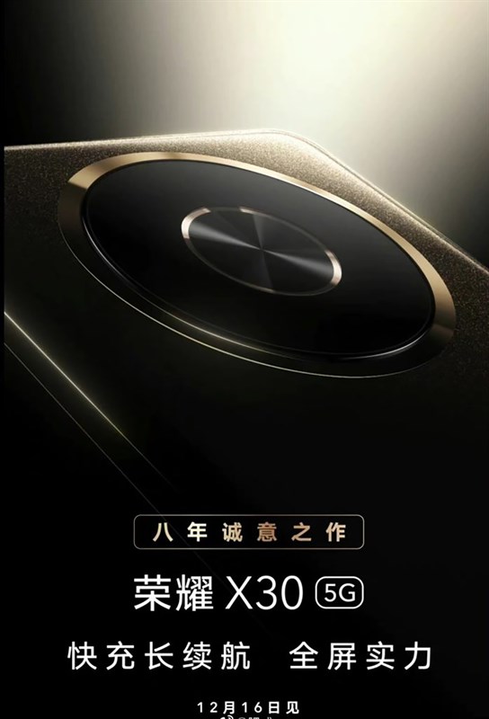 Teaser chính thức của Honor X30