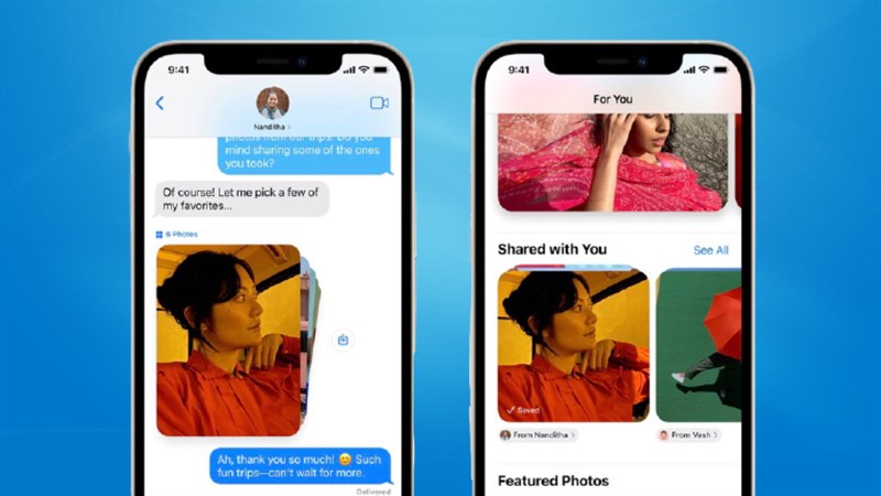 Cách tắt tính năng Được chia sẻ với bạn (Shared With You) trên iOS 15