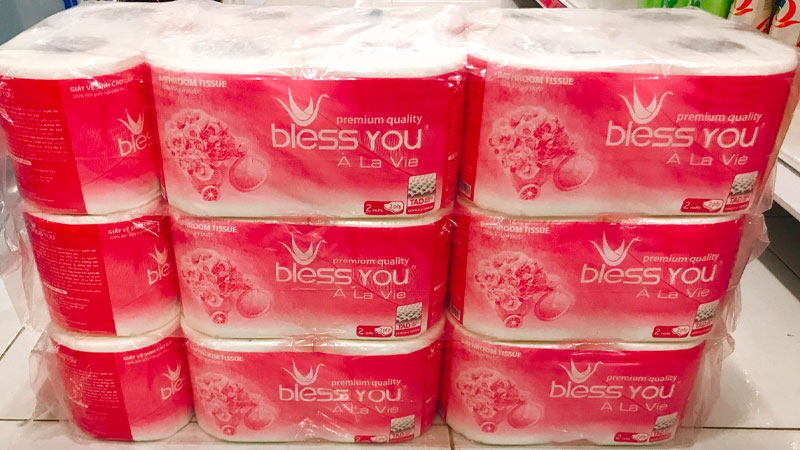 Tìm hiểu về giấy vệ sinh Bless You