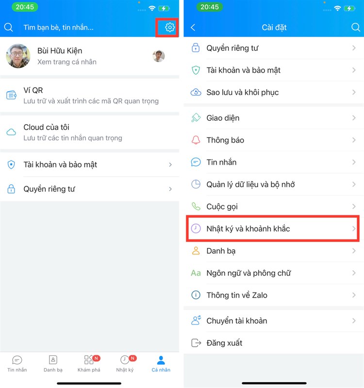 Cách tắt tự động phát nhạc trên Zalo