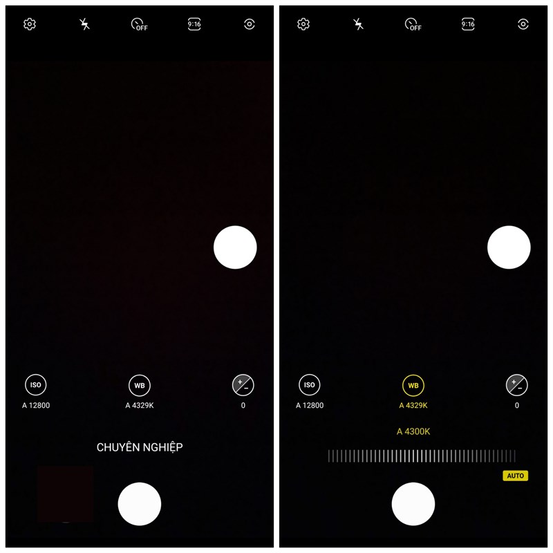 cách bật chế độ chụp ảnh chuyên nghiệp trên Samsung