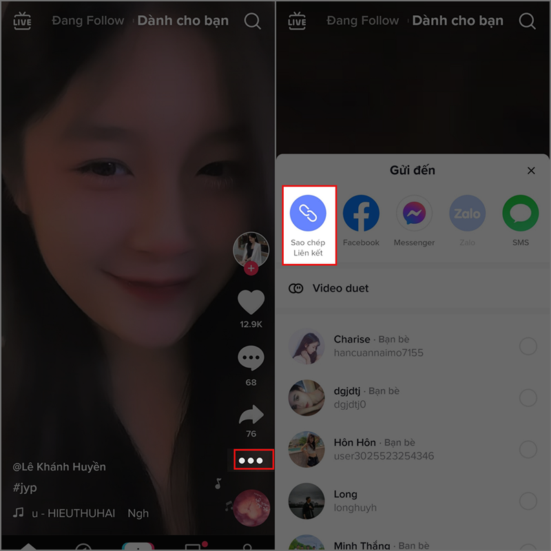 Cách tải video trên TikTok khi không có nút lưu