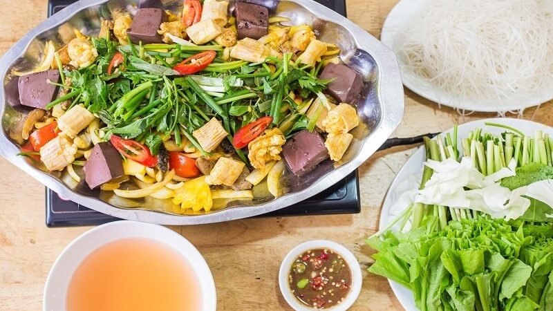 Lẩu lòng bò