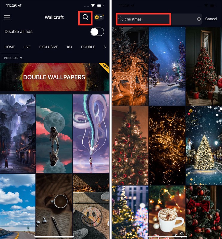 Tải bộ hình nền Giáng Sinh đẹp 4K cho điện thoại iPhone