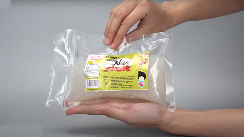 Cơm nưa tươi Vị Nguyên gói 240g Cơm nưa tươi Vị Nguyên gói 240g
