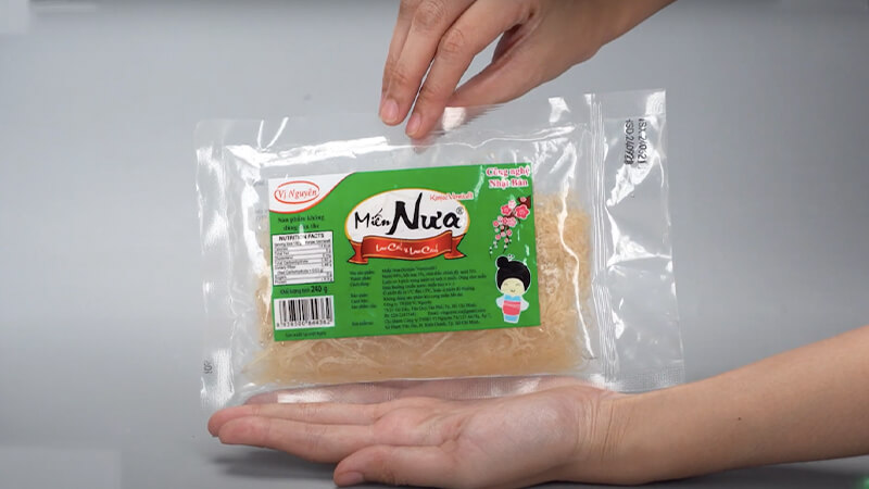 Miến nưa tươi Vị Nguyên gói 240g Miến nưa tươi Vị Nguyên gói 240g