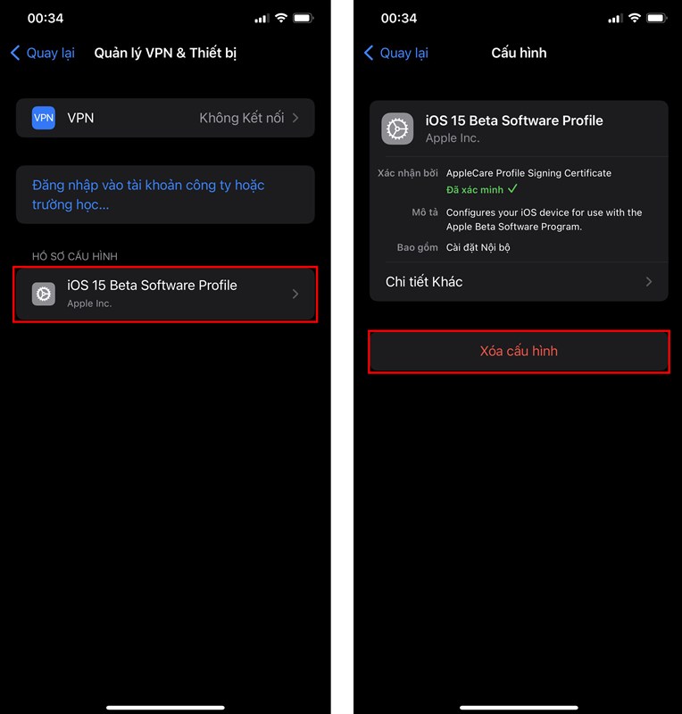 Cách cập nhật iOS 15.2 chính thức