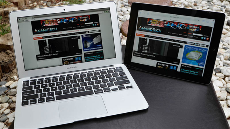 Laptop và iPad