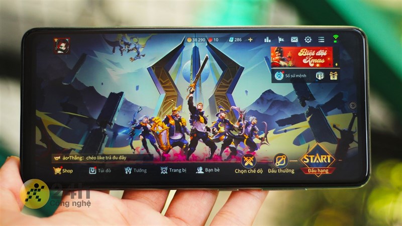 Galaxy A52s 5G chiến game
