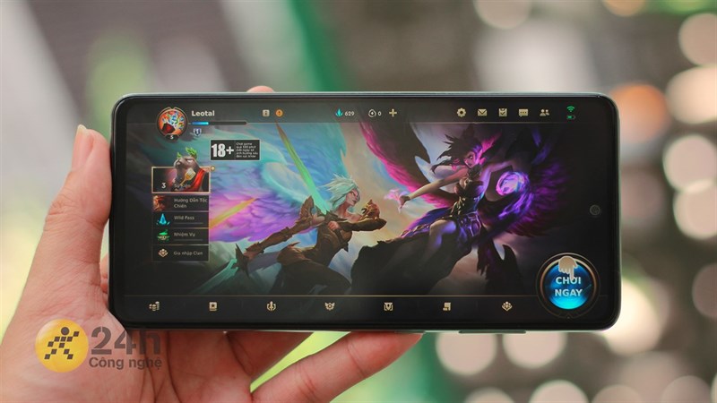 Galaxy A52s 5G chiến game Galaxy A52s 5G chiến game