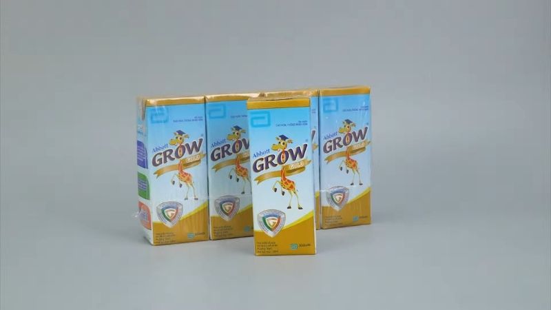 Sữa bột pha sẵn Abbott Grow Gold vani với hương vani rất dễ uống