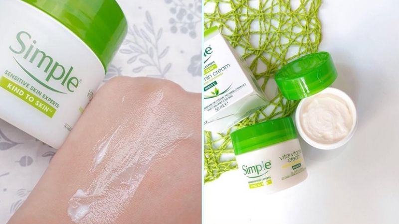 Kem dưỡng ẩm Simple Kind To Skin Replenishing Rich Moisturiser