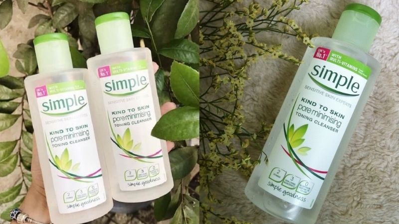 Simple Pore Minimising Toning Cleanser