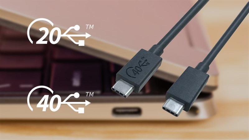 USB4 sẽ có hai loại tốc độ là USB20 Gbps và USB40 Gbps. USB4 sẽ có hai loại tốc độ là USB20 Gbps và USB40 Gbps.