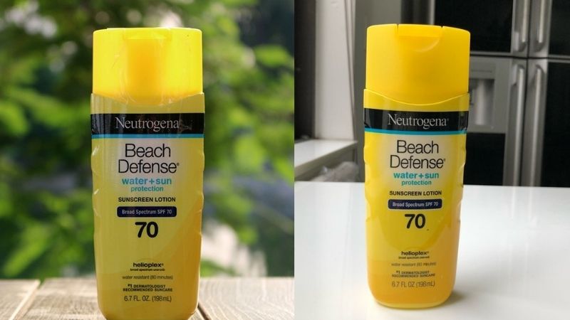 Neutrogena Beach Defense Water Resistant Sunscreen Lotion