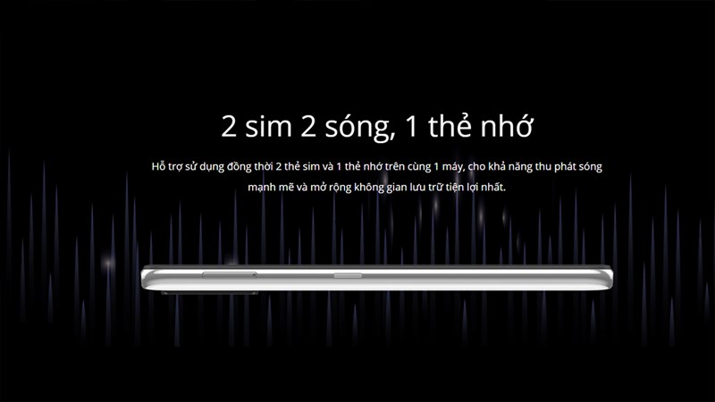 Bphone A40 hỗ trợ 2 SIM và một thẻ nhớ Bphone A40 hỗ trợ 2 SIM và một thẻ nhớ