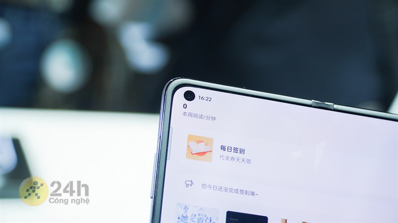 OPPO Find N 5G sử dụng kiểu màn hình đục lỗ và tần số quét cao 120 Hz OPPO Find N 5G sử dụng kiểu màn hình đục lỗ và tần số quét cao 120 Hz