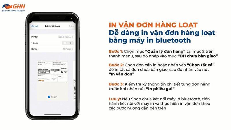 Giao Hàng Nhanh (GHN): Tra vận đơn, bưu cục, cách dùng app