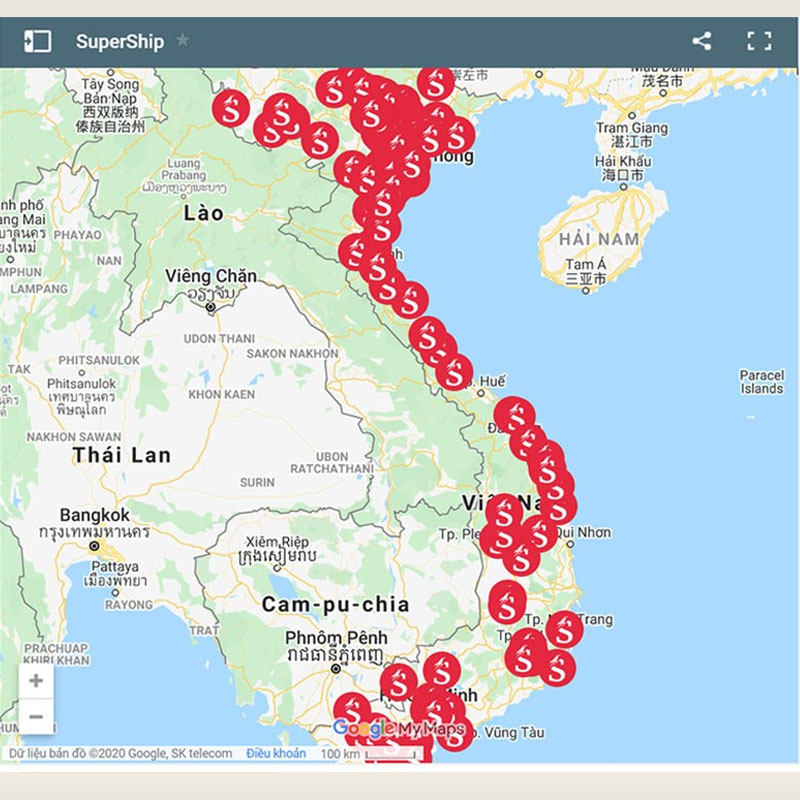 SuperShip: Cách tra cứu vận đơn, bưu cục, số tổng đài