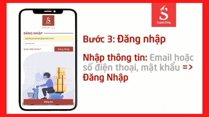 Đăng nhập vào tài khoản