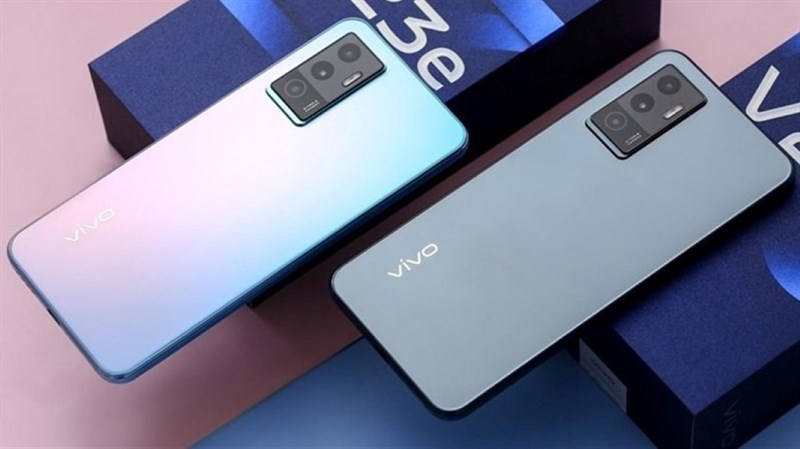Vivo V23 Pro đi kèm với thiết kế Kính Fluorite có thể thay đổi màu sắc
