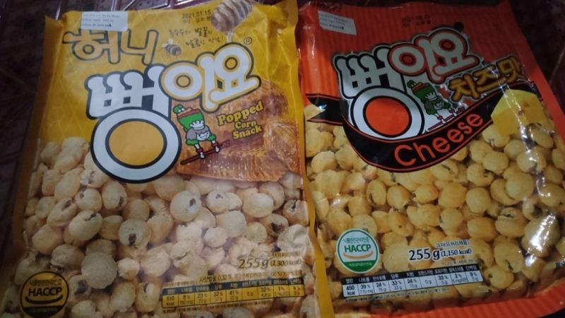 Thử ngay snack bắp ngọt Upon Hàn Quốc, giòn ngon mê ly, nhâm nhi cực đã