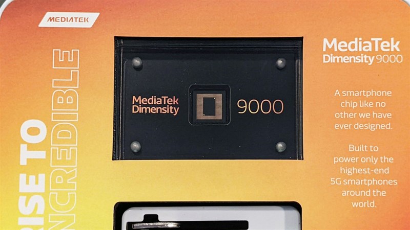Những smartphone đầu tiên trang bị Dimensity 9000 sẽ ra mắt vào năm sau