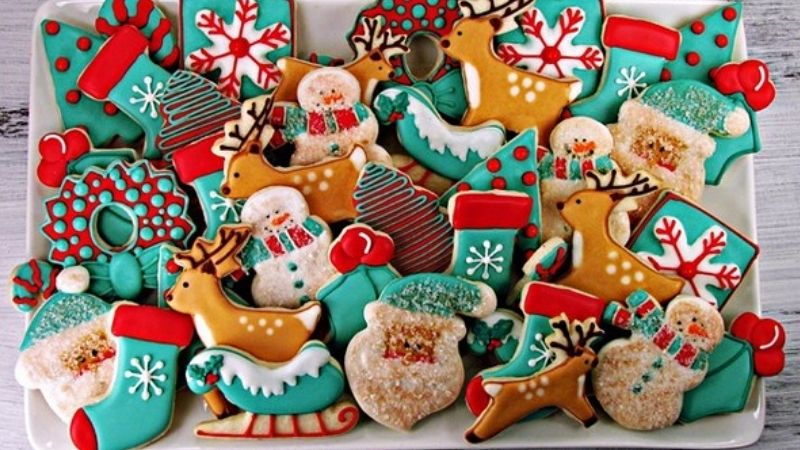 Bánh quy tặng ông già Noel