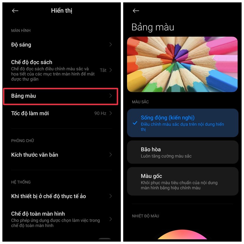 Cách khắc phục lỗi màn hình bị ám vàng trên điện thoại Xiaomi Cách khắc phục lỗi màn hình bị ám vàng trên điện thoại Xiaomi