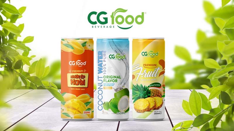 Nước dừa có thịt CG FOOD thơm ngon mới lạ, bạn đã thử?