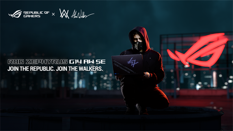 Mua G14 Alan Walker tặng tai nghe ROG