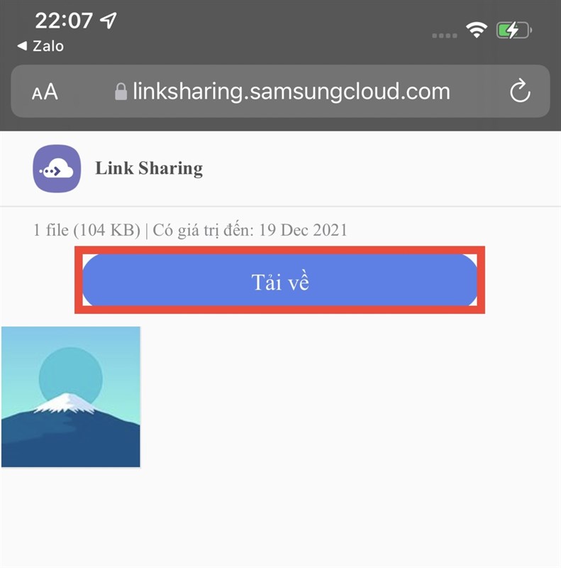 Cách chia sẻ file bằng mã QR trên điện thoại Samsung
