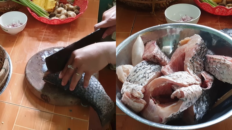 How to make an attractive floating fish hotpot to treat guests with ...