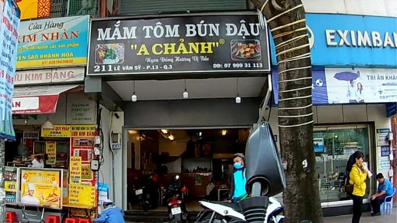 Bún đậu A Chảnh