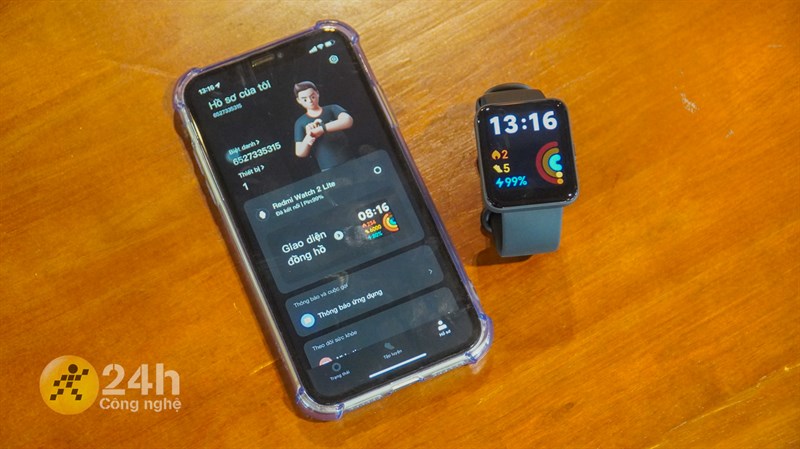 Redmi Watch 2 Lite vẫn có thể dễ dàng kết nối với cả điện thoại iOS 10 trở lên hoặc Android 6 trở lên thông qua ứng dụng Xiaomi Wear. 