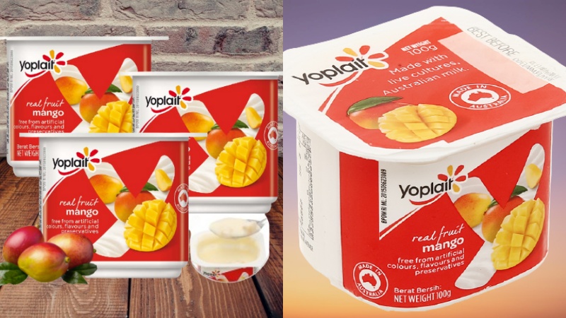 Sữa chua ăn trái cây tươi Yoplait xoài