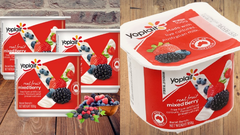 Sữa chua ăn trái cây tươi Yoplait hỗn hợp