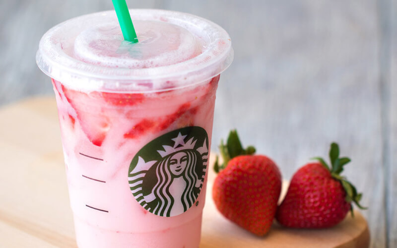 Pink drink Starbucks