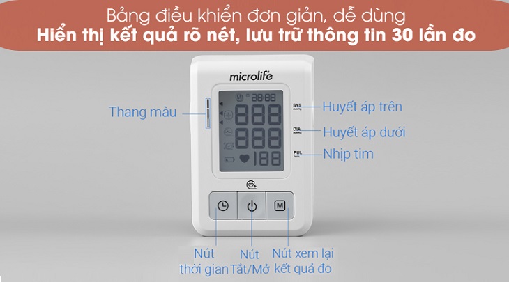 Hướng Dẫn Cách Đọc Máy Đo Huyết Áp Microlife