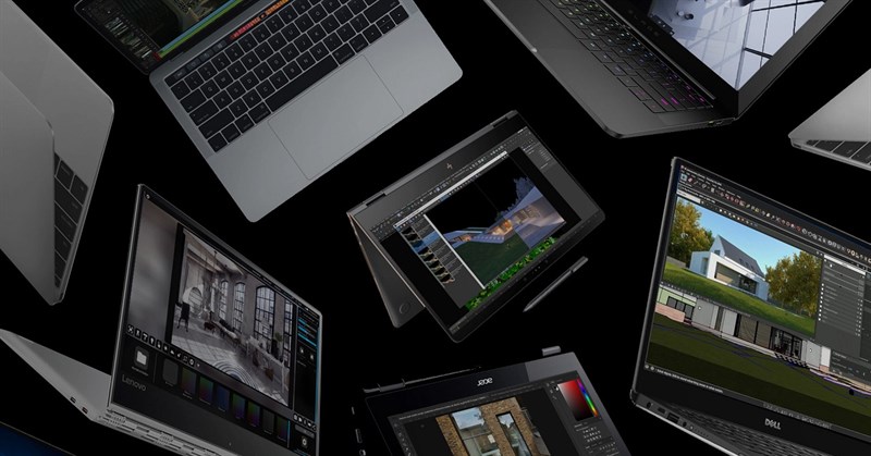 Laptop Gaming hoàn toàn có thể sử dụng để thiết kế đồ họa