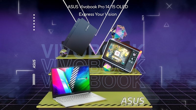 Bộ đôi ASUS VivoBook Pro 15 OLED K3500 và M3500 Bộ đôi ASUS VivoBook Pro 15 OLED K3500 và M3500