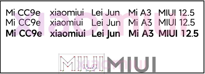 Phông chữ Mi Sans trong MIUI 13: Nâng cấp thiết kế, ra mắt vào ngày...