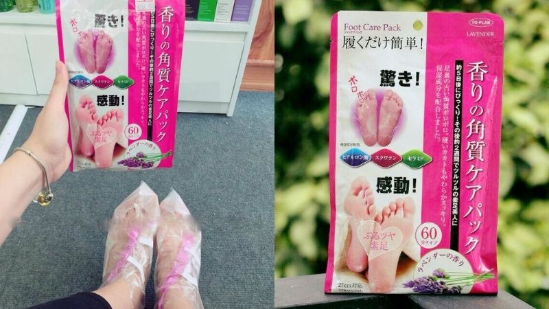 Mặt nạ dưỡng da chân Lavender Foot Care Pack To Plan