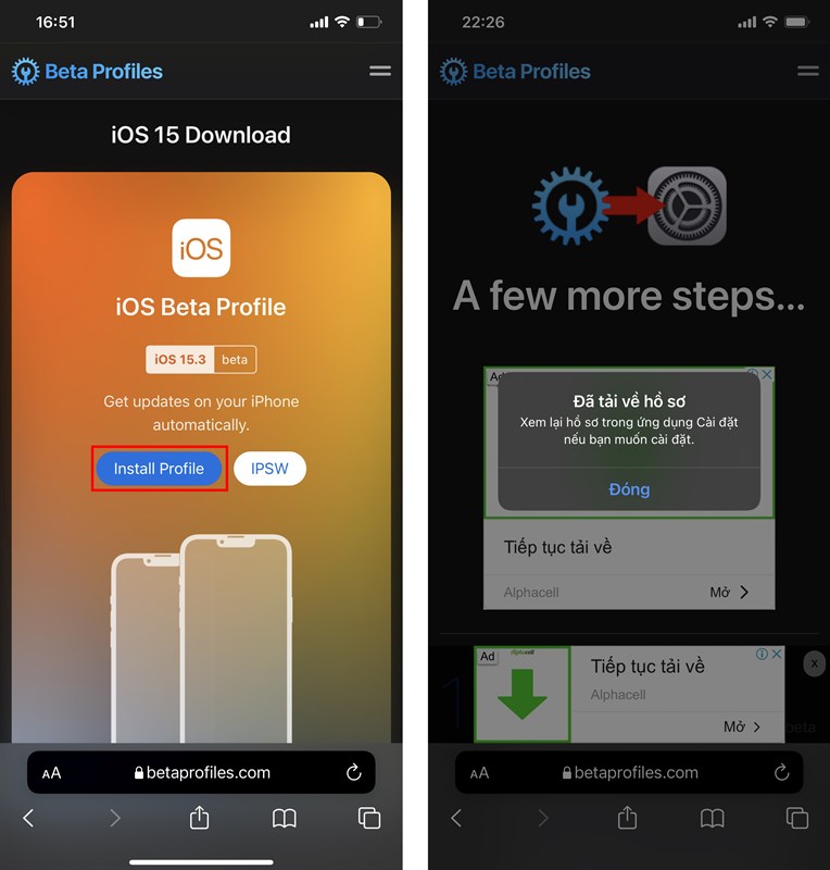 Cách cập nhật iOS 15.3 Beta 1