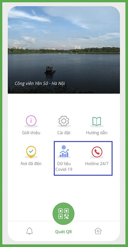 Hai tiện ích mới được bổ sung vào ứng dụng PC-Covid