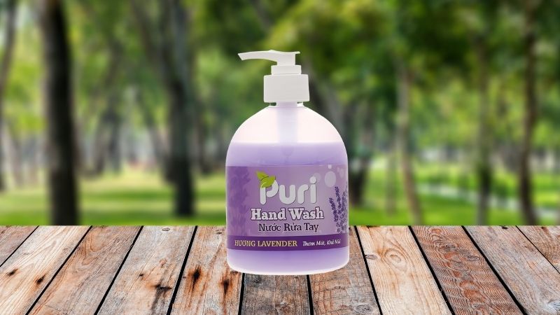 Nước rửa tay Puri hương Lavender Nước rửa tay Puri hương Lavender