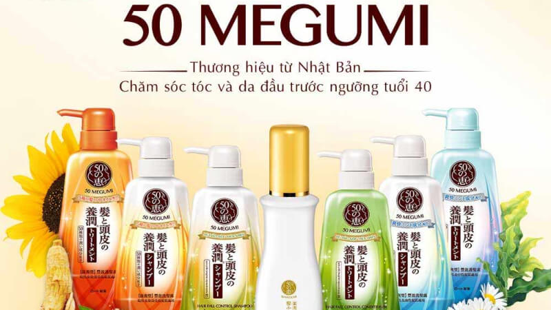 Bảo vệ, chăm sóc, nuôi dưỡng tóc chuyên sâu với bộ dầu gội Megumi