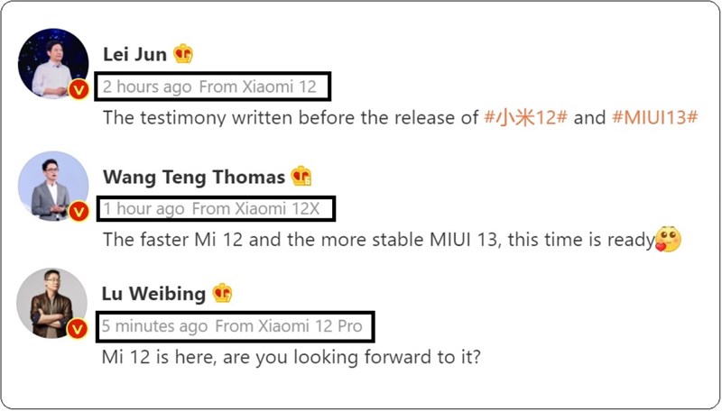 Ngày ra mắt Xiaomi 12 Series đã được xác nhận